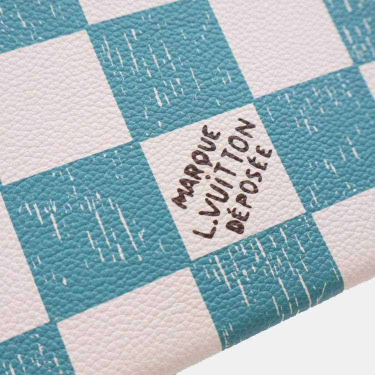 Pre Owned Louis Vuitton Sac Plat XS Damier Checkerboard Tote Bag