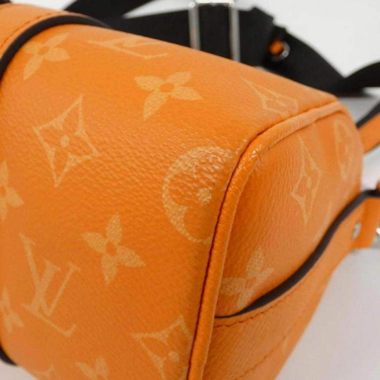 Pre Owned Louis Vuitton Keepall Bandouliere 25 Taigarama Boston Bag