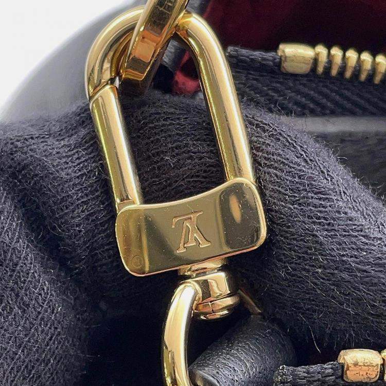 Pre Owned Louis Vuitton Multi Pochette Accessoires Black Monogram Empreinte Shoulder Bag 