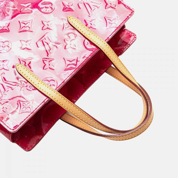 Pre Owned Louis Vuitton Pink Monogram Vernis Ikat Catalina BB