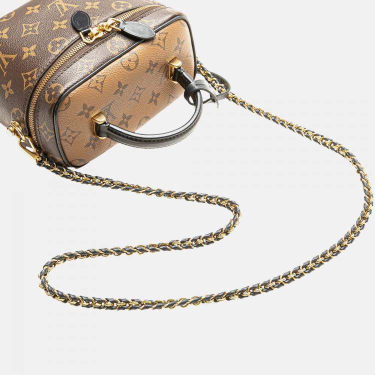 Pre Owned Louis Vuitton Brown Monogram Reverse Vanity PM