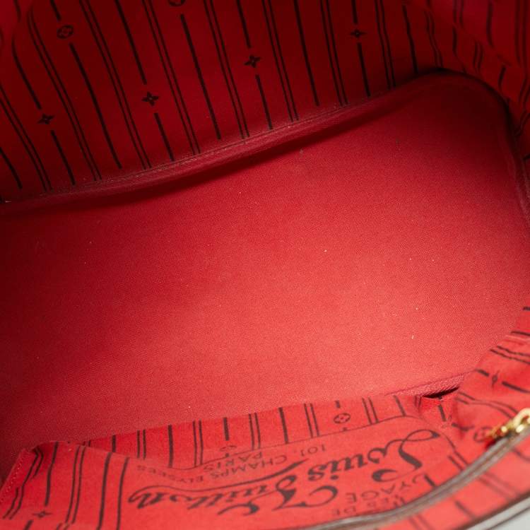 Pre Owned Louis Vuitton Damier Ebene Canvas Neverfull MM Bag