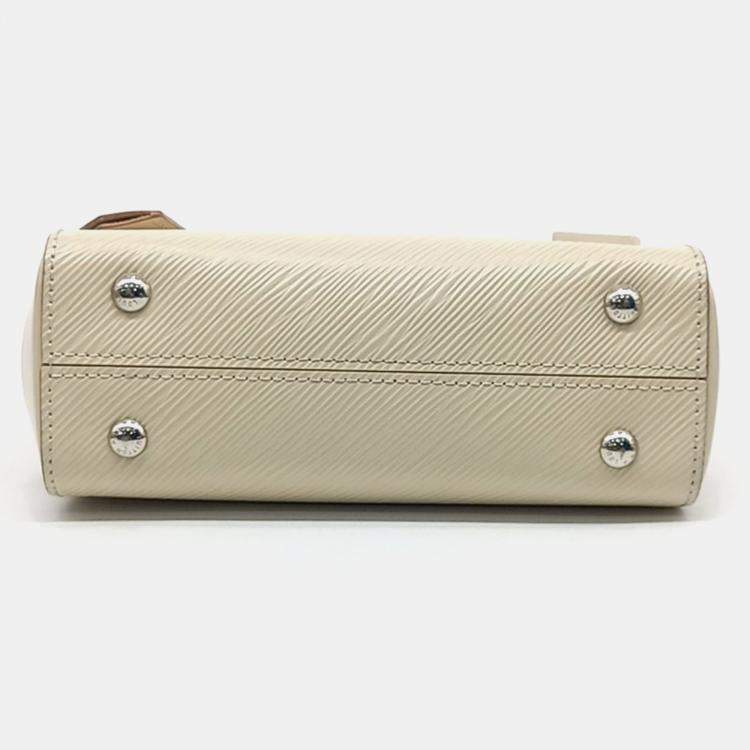 Pre Owned Louis Vuitton Beige Leather Epi Cluny Mini bag