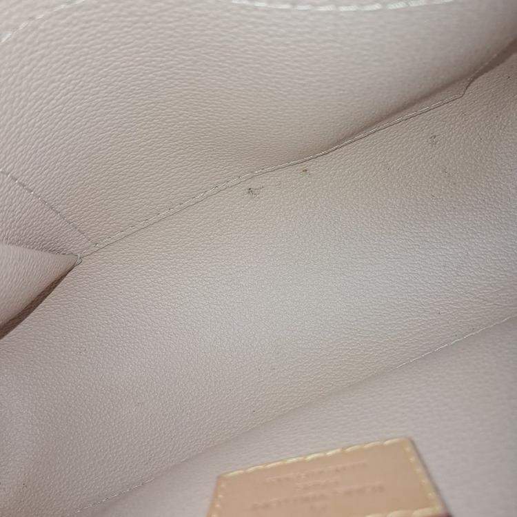 Pre Owned Louis Vuitton Brown PVC Monogram Cosmetic Pouch