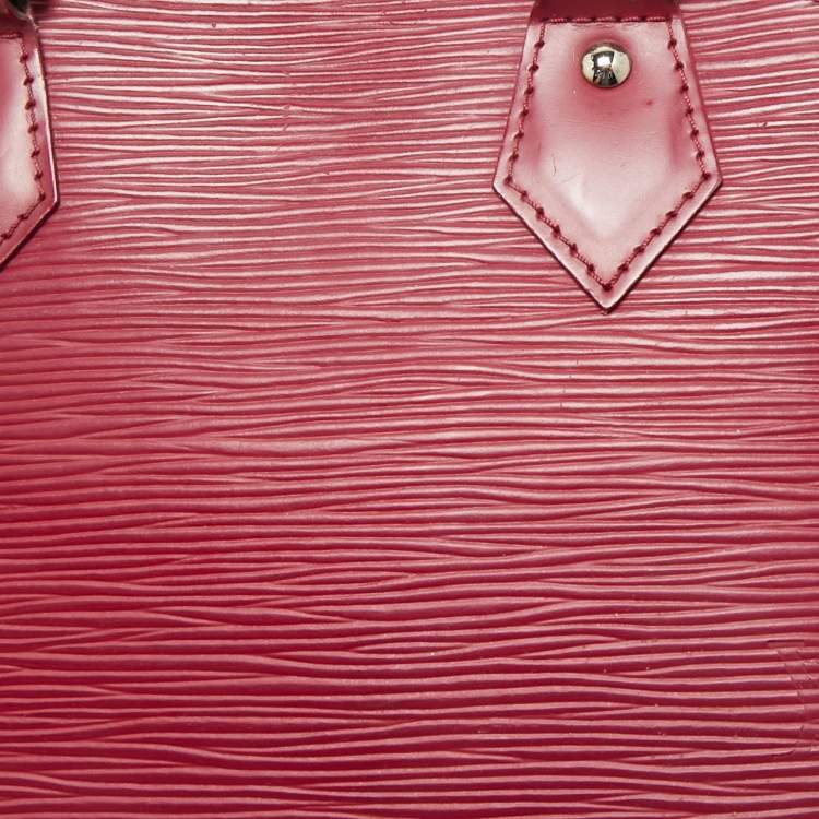 Pre Owned Louis Vuitton Grenade Epi Leather Alma BB Bag