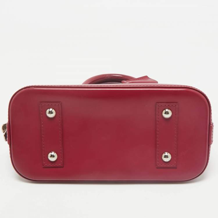 Pre Owned Louis Vuitton Grenade Epi Leather Alma BB Bag
