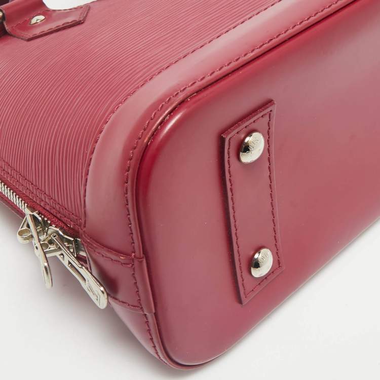 Pre Owned Louis Vuitton Grenade Epi Leather Alma BB Bag