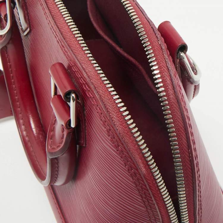 Pre Owned Louis Vuitton Grenade Epi Leather Alma BB Bag
