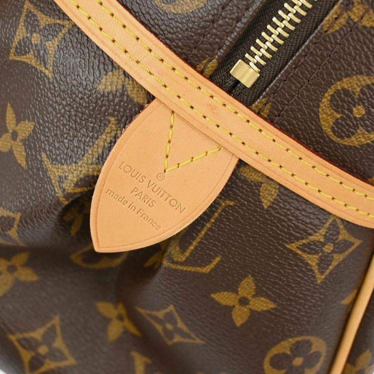 Pre Owned Louis Vuitton Montorgueil GM Brown Monogram Canvas Shoulder Bag