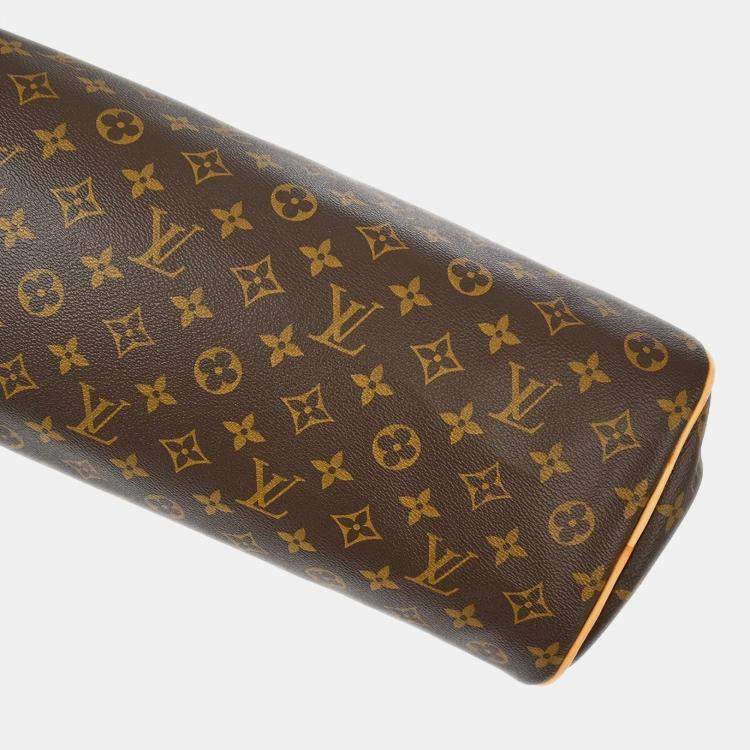 Pre Owned Louis Vuitton Montorgueil GM Brown Monogram Canvas Shoulder Bag