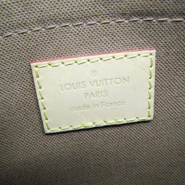 Pre Owned Louis Vuitton Multi Pochette Accessoires Brown Monogram Canvas Shoulder Bag