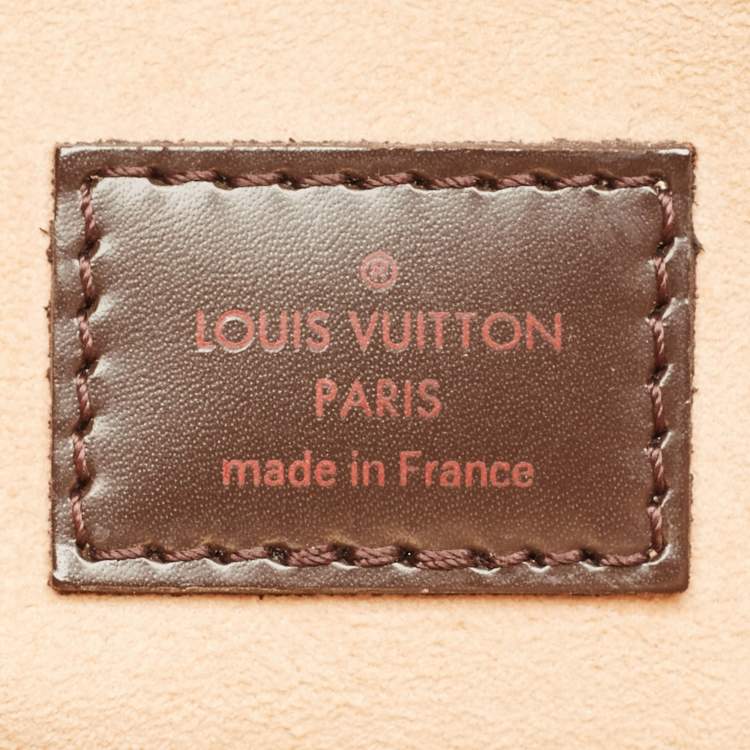 Pre Owned Louis Vuitton Damier Ebene Canvas Kensington V Bag