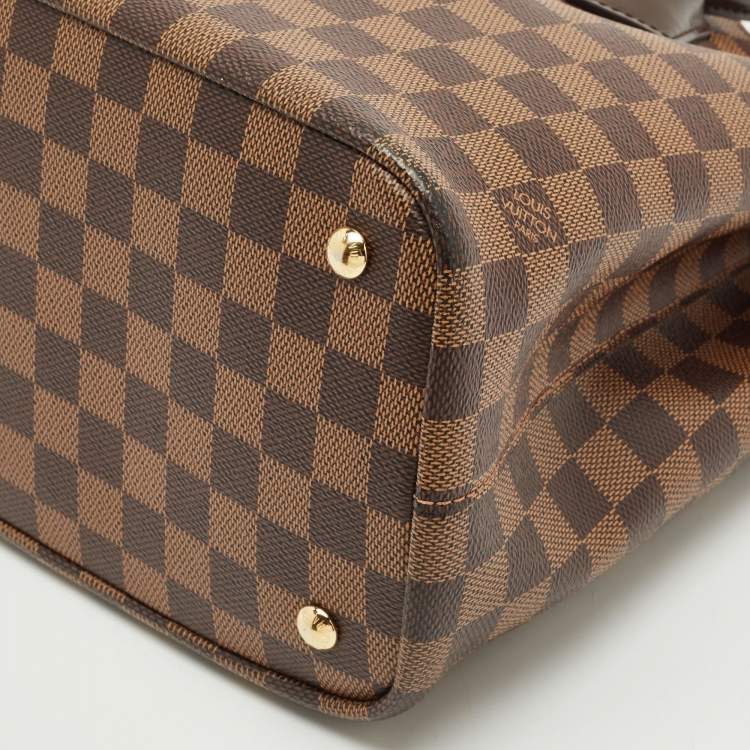 Pre Owned Louis Vuitton Damier Ebene Canvas Kensington V Bag