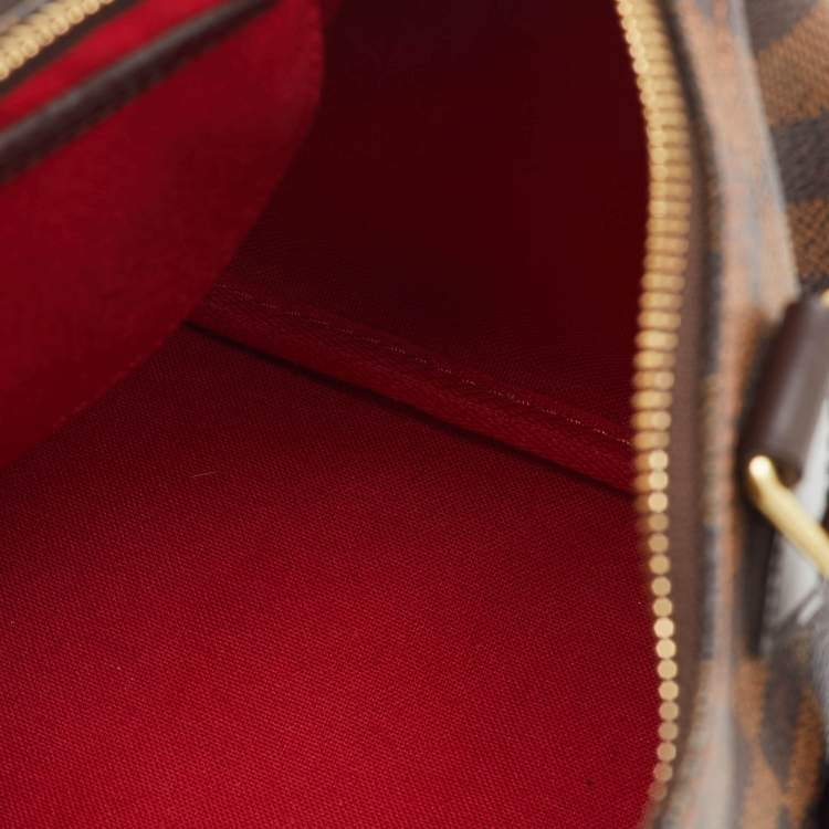 Pre Owned Louis Vuitton Damier Ebene Canvas Speedy 25 Bag