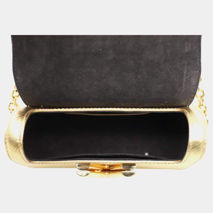 Pre Owned Louis Vuitton Twist PM Gold Epi Leather  Shoulder Bag
