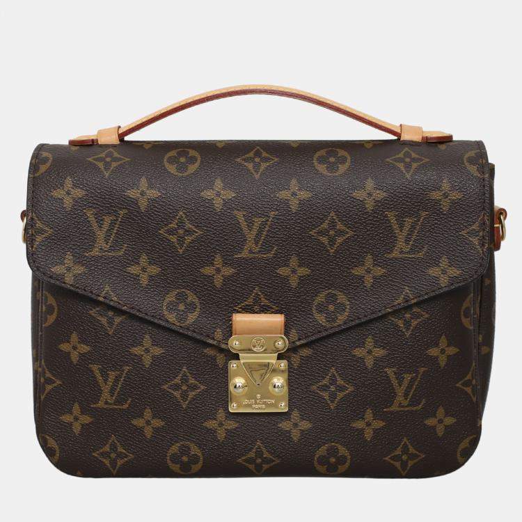 Pre Owned Louis Vuitton Monogram Pochette Metis Bag