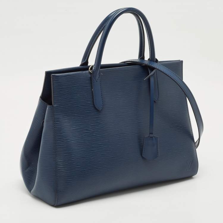 Pre Owned Louis Vuitton Saphir Epi Leather Marly MM Bag