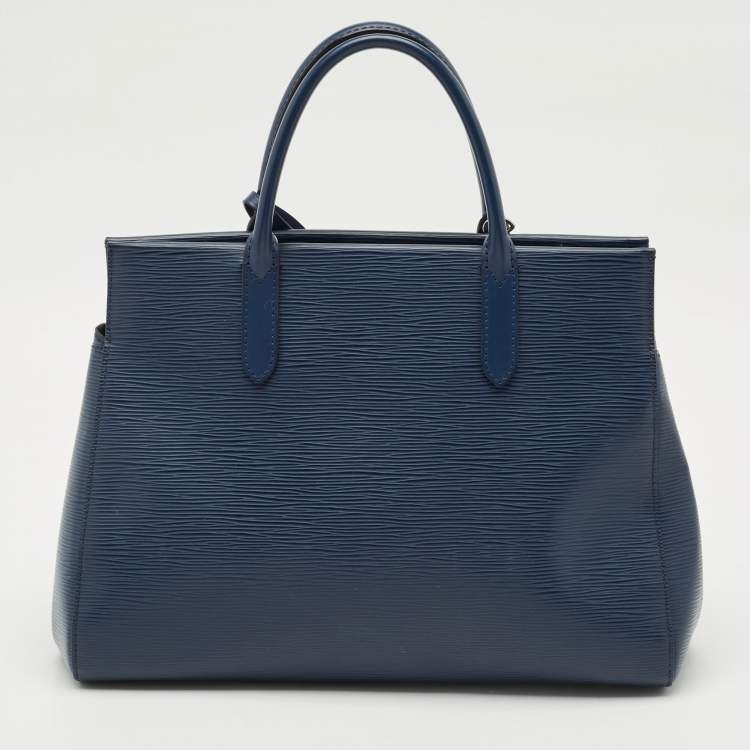 Pre Owned Louis Vuitton Saphir Epi Leather Marly MM Bag