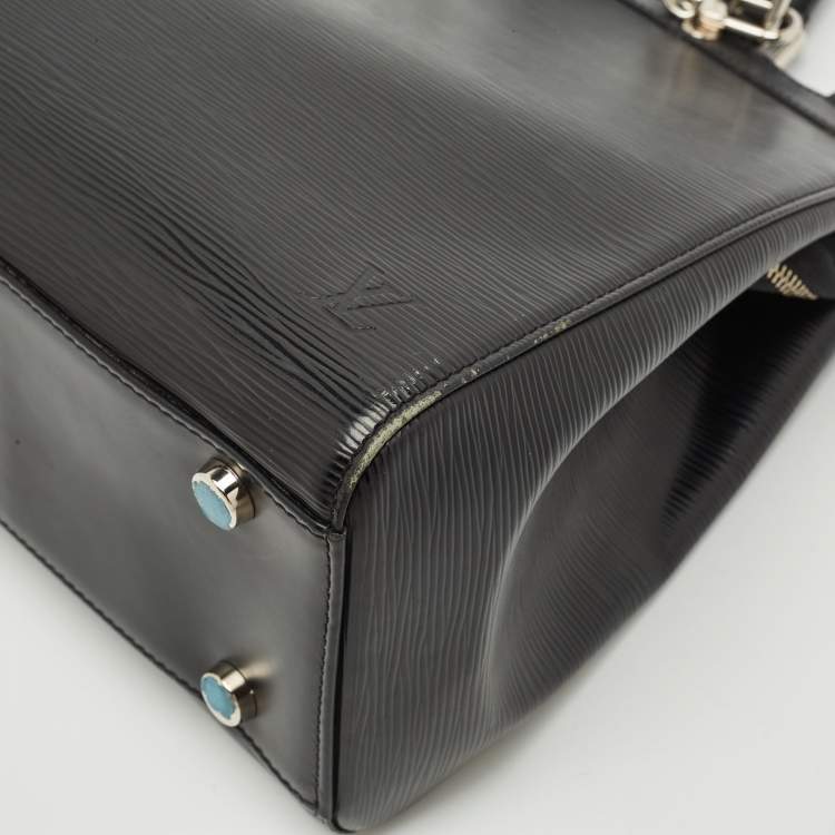 Pre Owned Louis Vuitton Black Epi Leather Brea GM Bag