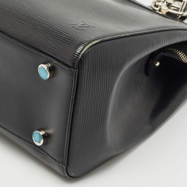 Pre Owned Louis Vuitton Black Epi Leather Brea GM Bag