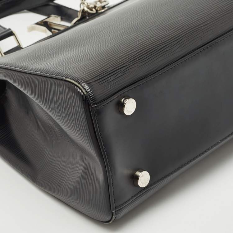 Pre Owned Louis Vuitton Black Epi Leather Brea GM Bag