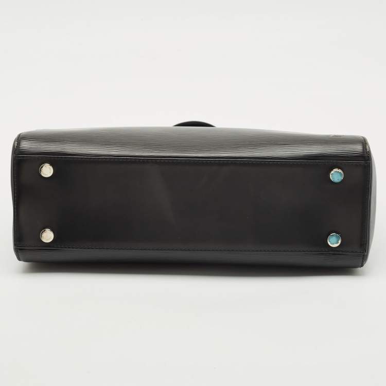 Pre Owned Louis Vuitton Black Epi Leather Brea GM Bag