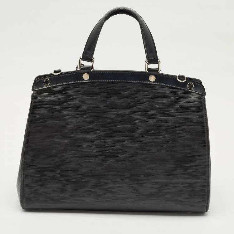 Pre Owned Louis Vuitton Black Epi Leather Brea GM Bag