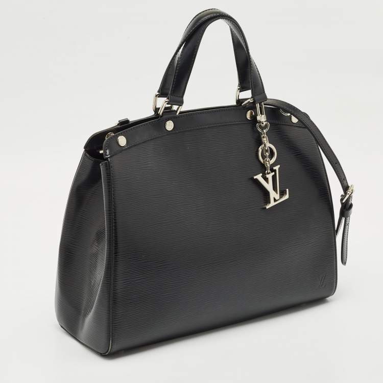 Pre Owned Louis Vuitton Black Epi Leather Brea GM Bag