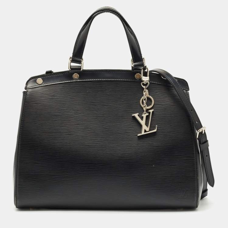 Pre Owned Louis Vuitton Black Epi Leather Brea GM Bag