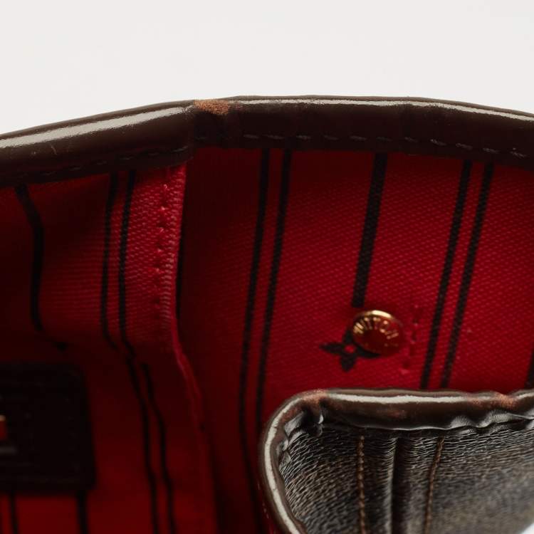 Pre Owned Louis Vuitton Damier Ebene Canvas Neverfull MM Bag