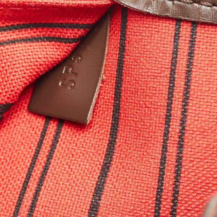 Pre Owned Louis Vuitton Damier Ebene Canvas Neverfull MM Bag