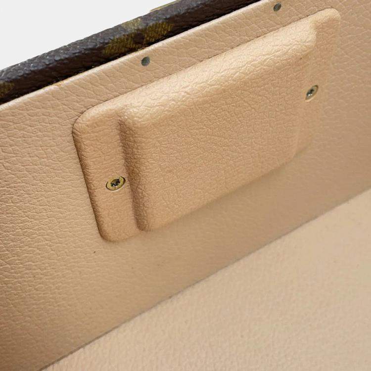 Pre Owned Louis Vuitton Bisten Brown Monogram Size 70