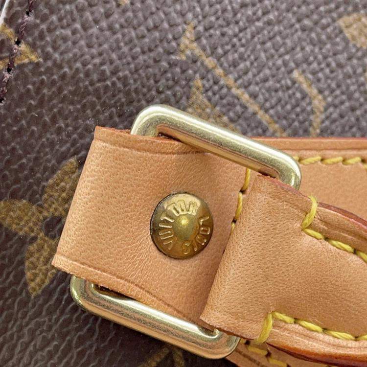 Pre Owned Louis Vuitton Sac Plat Brown Monogram Canvas Bag