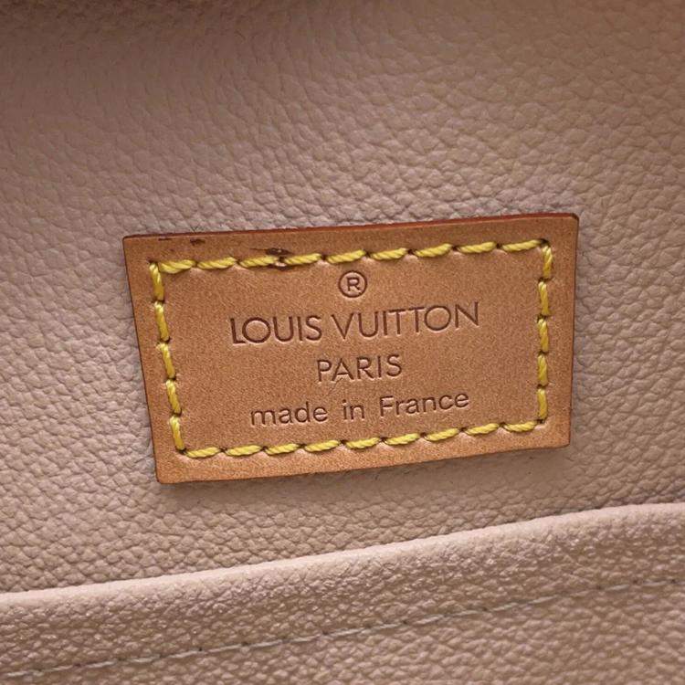 Pre Owned Louis Vuitton Sac Plat Brown Monogram Canvas Bag