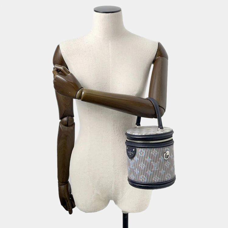 Pre Owned Louis Vuitton Cannes Navy/Multicolor Monogram Lv Pop Shoulder Bag