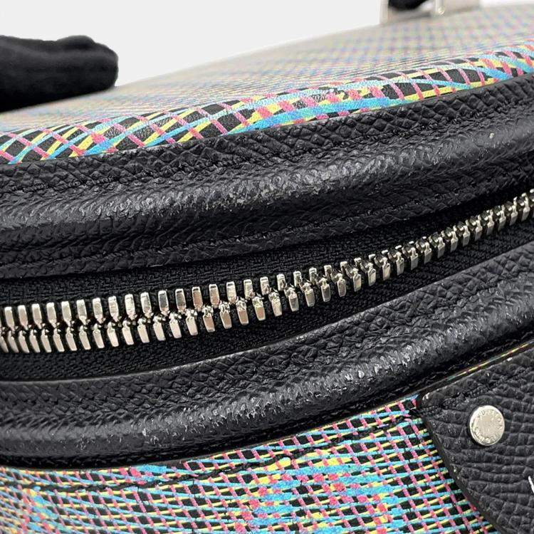 Pre Owned Louis Vuitton Cannes Navy/Multicolor Monogram Lv Pop Shoulder Bag