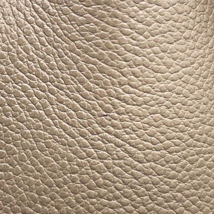 Pre Owned Louis Vuitton Petit Palais PM Tourterelle Bicolor Monogram Empreinte Leather Satchel Bag