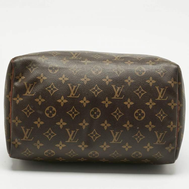 Pre Owned Louis Vuitton Monogram Canvas Speedy 30 Bag