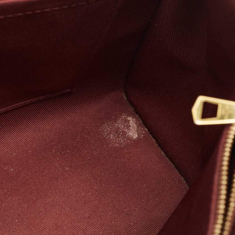 Pre Owned Louis Vuitton Bordeaux Damier Ebene Canvas Bond Street Bag