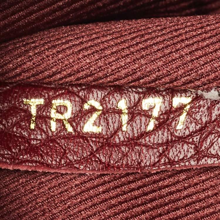 Pre Owned Louis Vuitton Bordeaux Damier Ebene Canvas Bond Street Bag