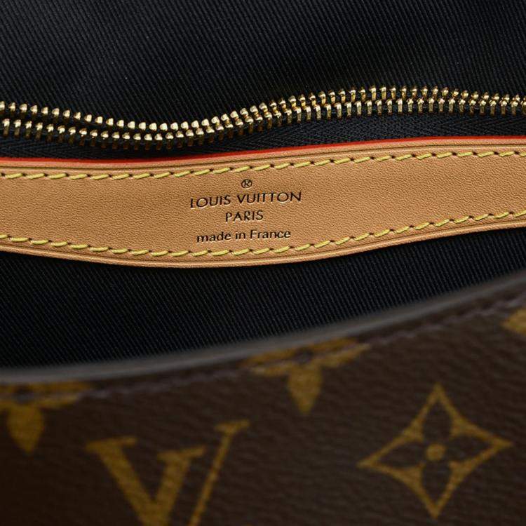 Pre Owned Louis Vuitton Diane PM Brown Monogram Canvas Shoulder Bag