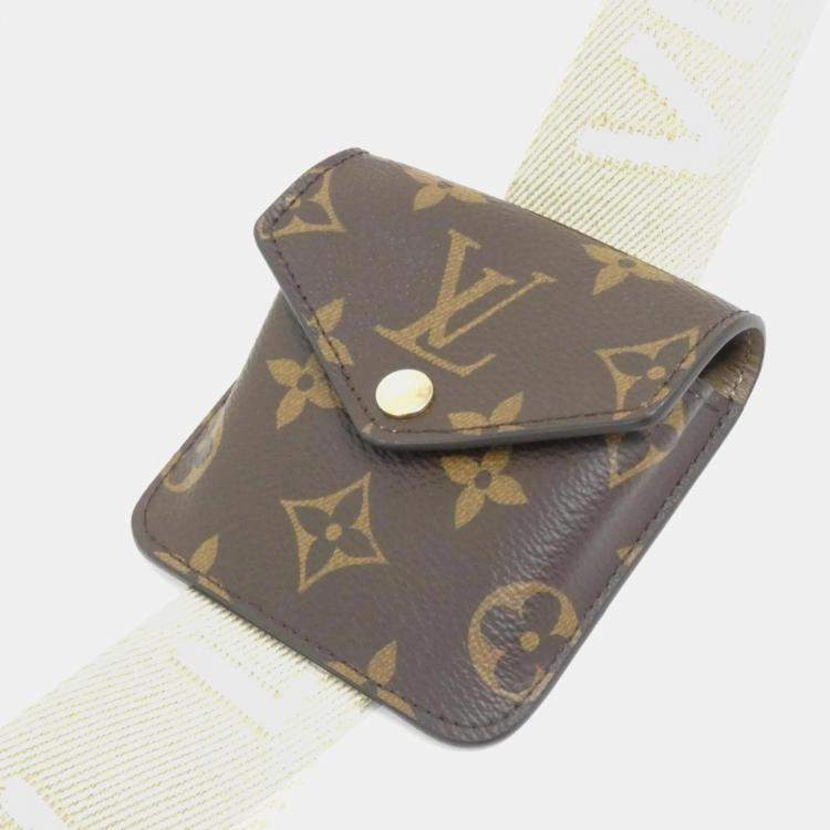 Pre Owned Louis Vuitton Utility Brown Monogram Canvas Shoulder Bag