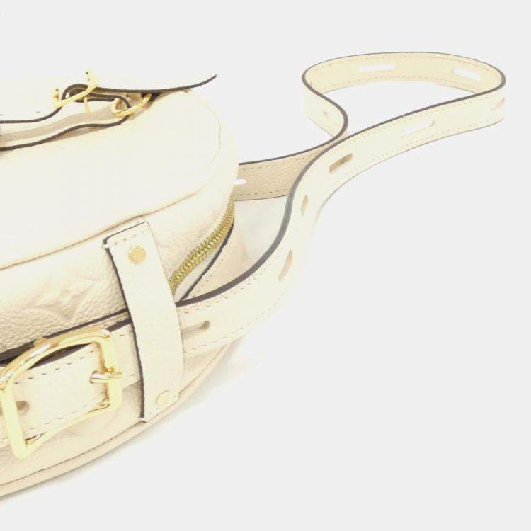 Pre Owned Louis Vuitton Boite Chapeau Souple Monogram Empreinte Leather Shoulder Bag