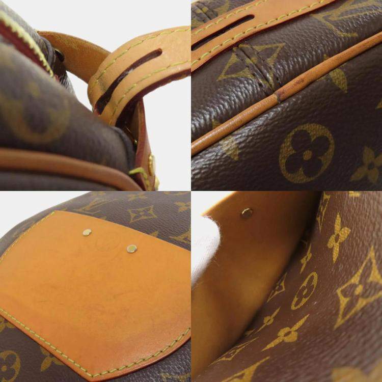 Pre Owned Louis Vuitton Boite Chapeau Souple Brown Monogram Canvas Shoulder Bag