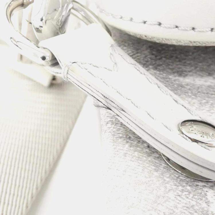 Pre Owned Louis Vuitton Trio Messenger Light Grey Damier Canvas Shoulder Bag