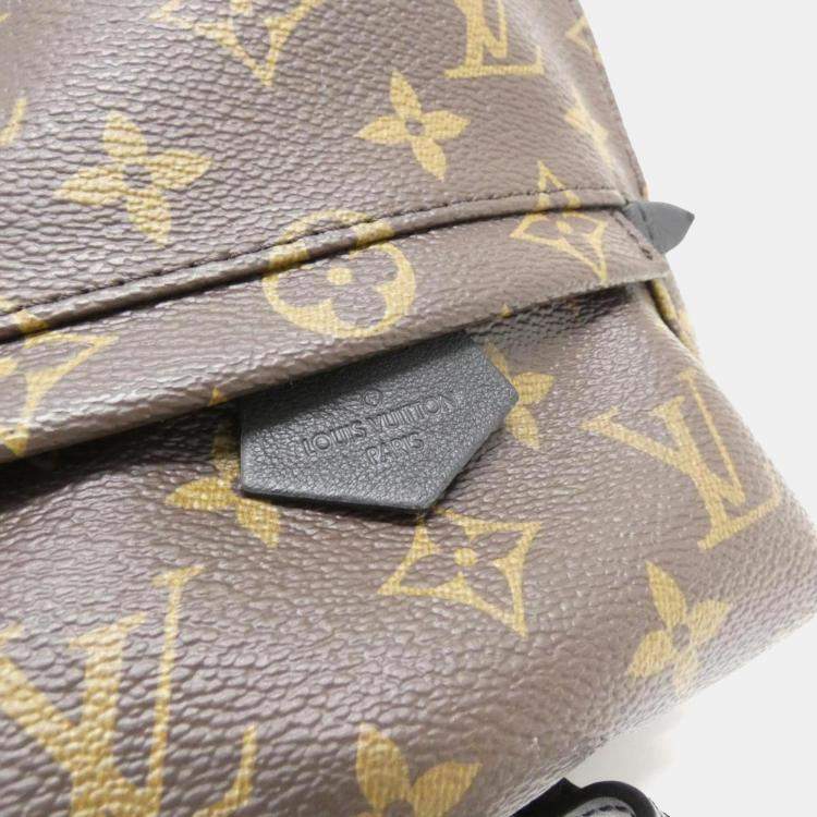 Pre Owned Louis Vuitton Palm Springs Mini Brown Monogram Canvas Backpack