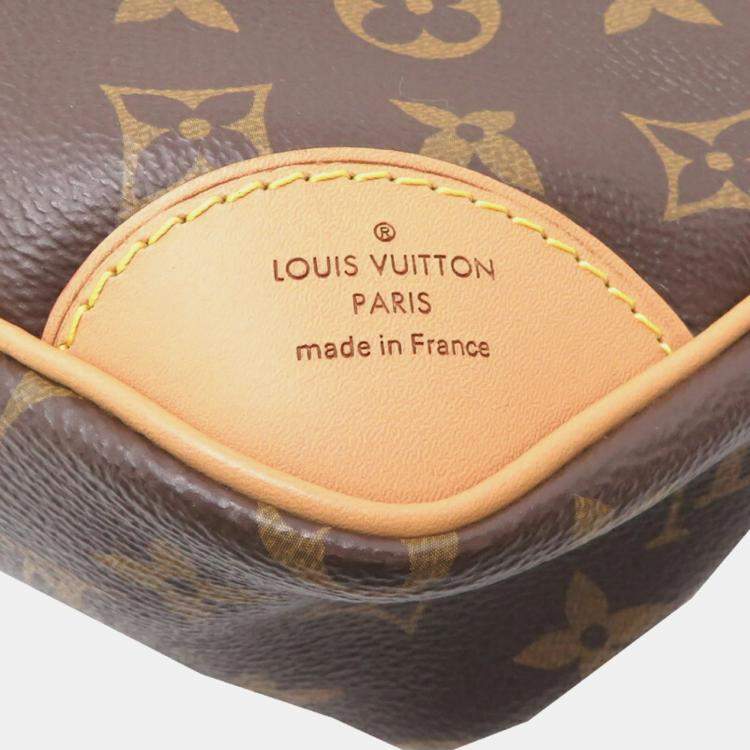 Pre Owned Louis Vuitton Odeon NM PM Brown Monogram Canvas Shoulder Bag