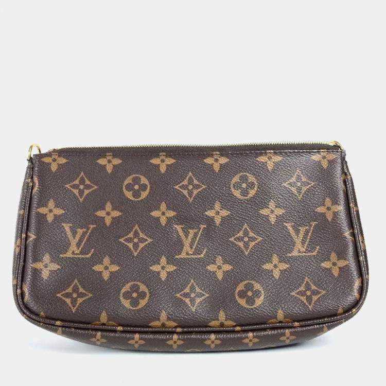 Pre Owned Louis Vuitton Multi Pochette Accessoires Monogram Canvas Crossbody Bag