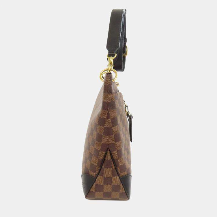 Pre Owned Louis Vuitton Odeon NM PM Damier Ebene Canvas Shoulder Bag
