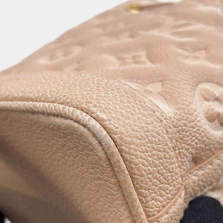 Pre Owned Louis Vuitton Nano Noe Summer Stardust Monogram Empreinte Leather Handbag